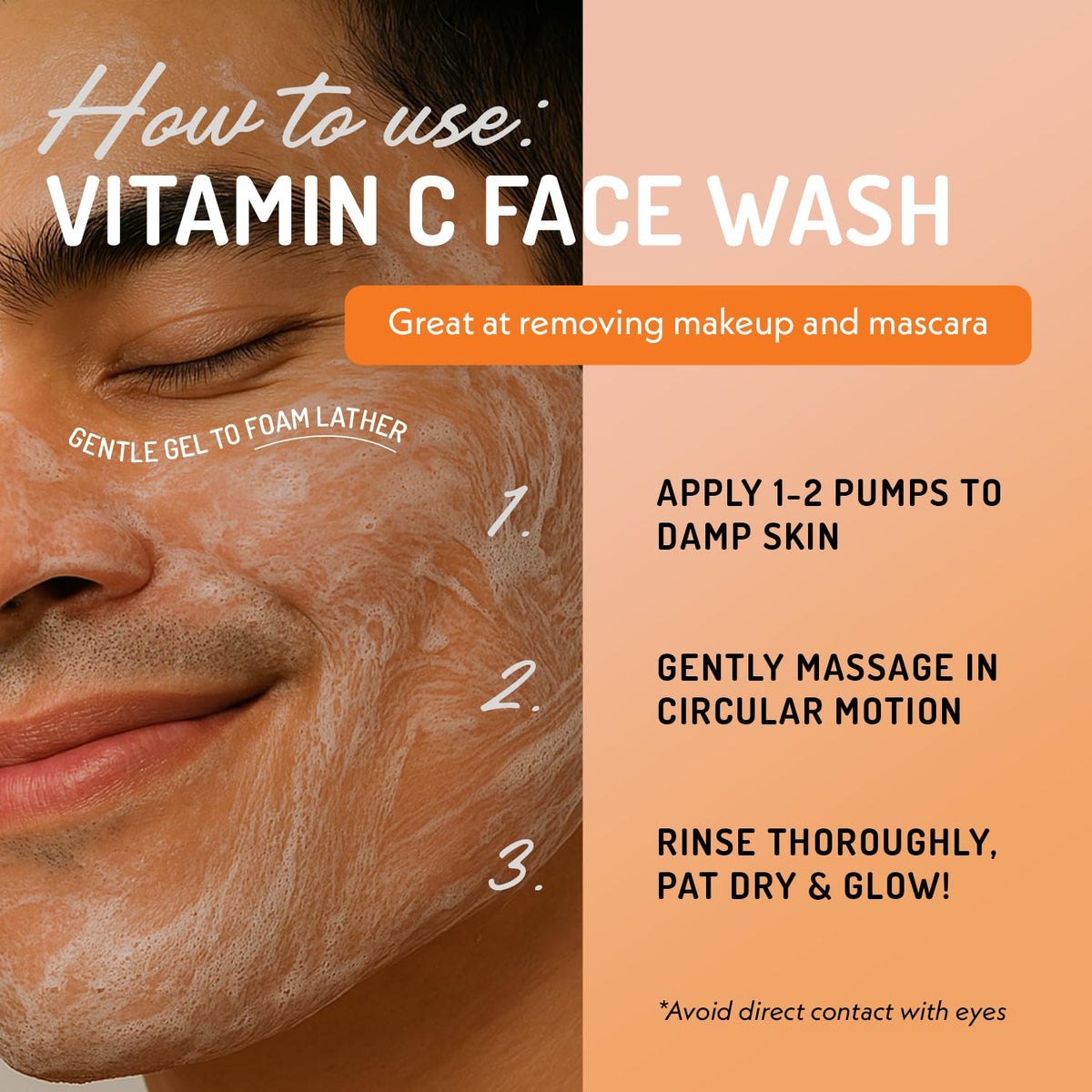 Eve Hansen cleanser in bathroom routine showing practical daily use benefit