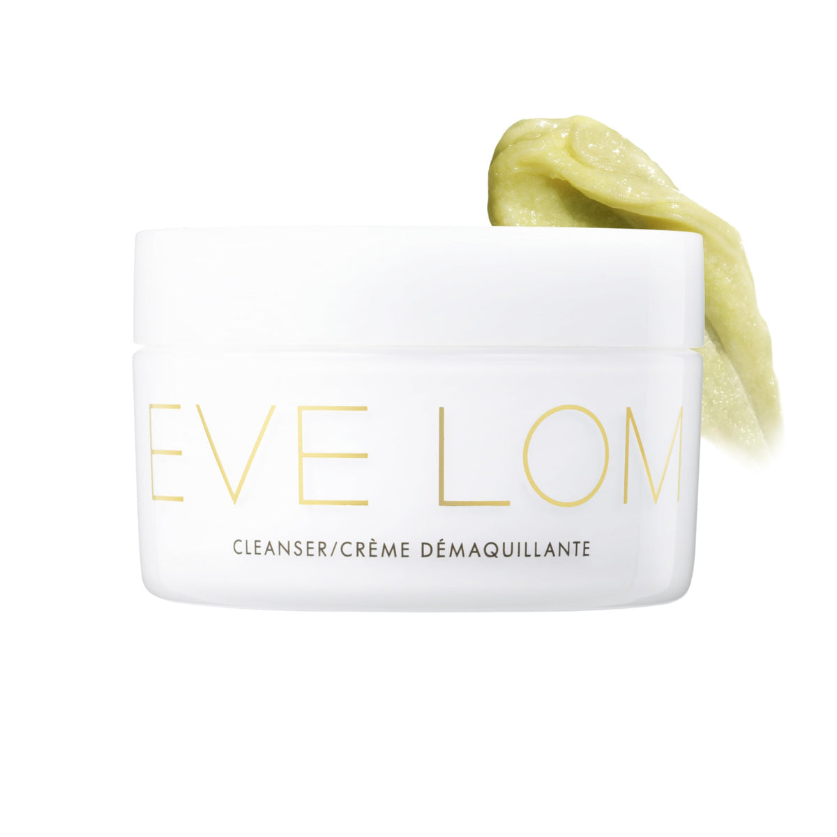 EVE LOM front packaging showing balm jar and label for luxury cleansing benefit