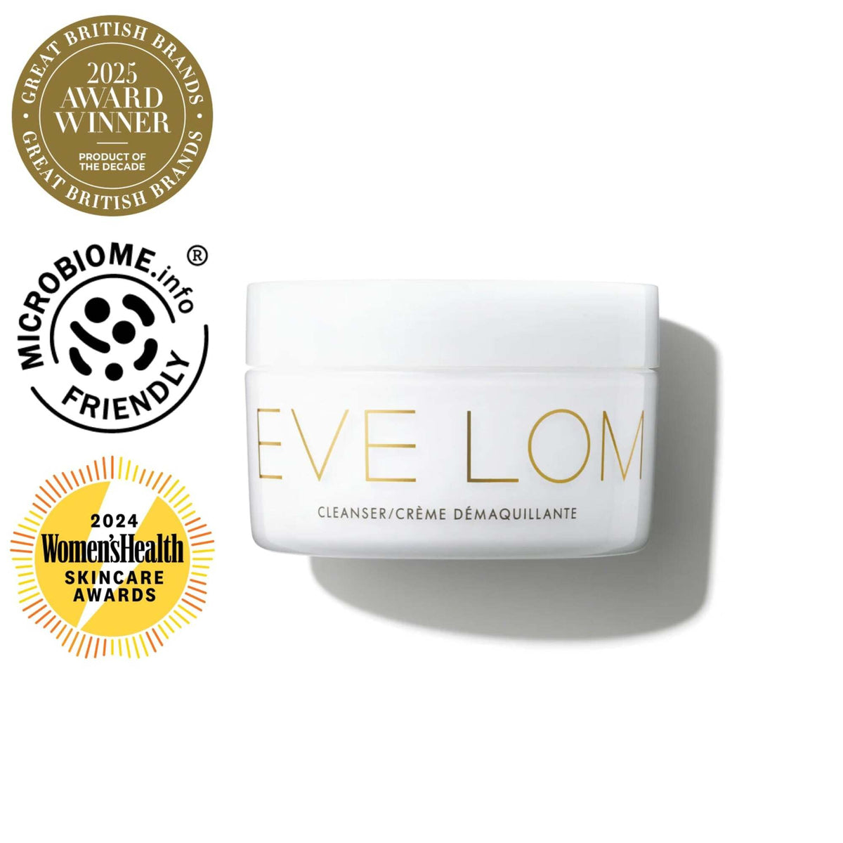 EVE LOM close-up texture of balm melting to oil for effortless makeup removal