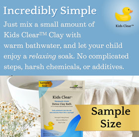 EvenbetterNow measuring spoon beside sample pouch for accurate dosing