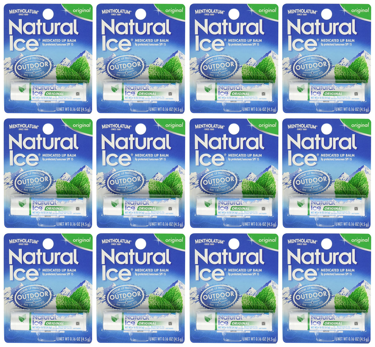 Ever Ready First Aid Natural Ice front packaging showing cooling menthol benefits