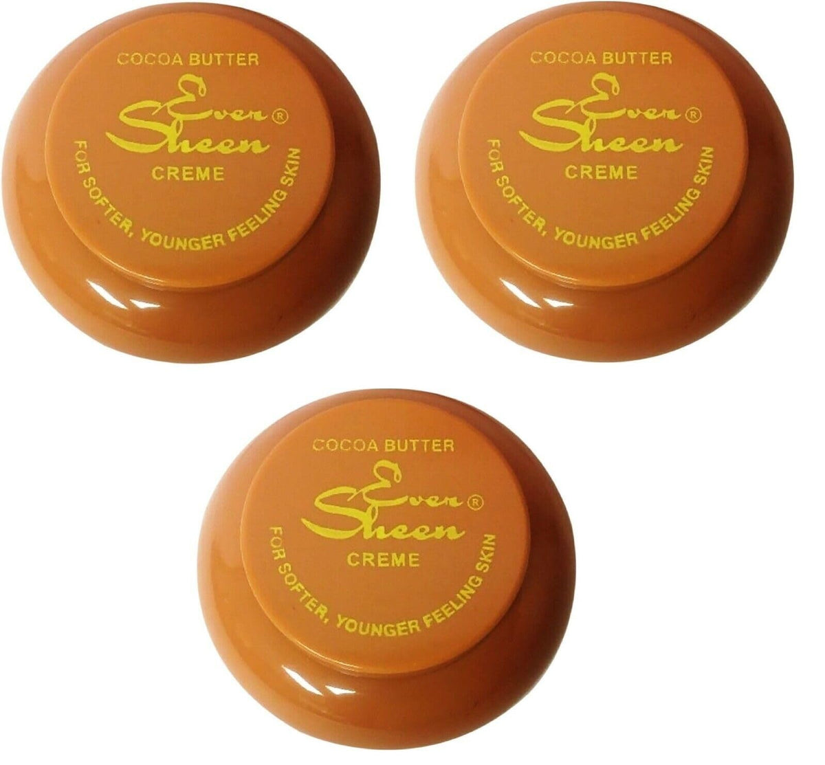 Ever Sheen being applied on forearm to smooth and hydrate skin