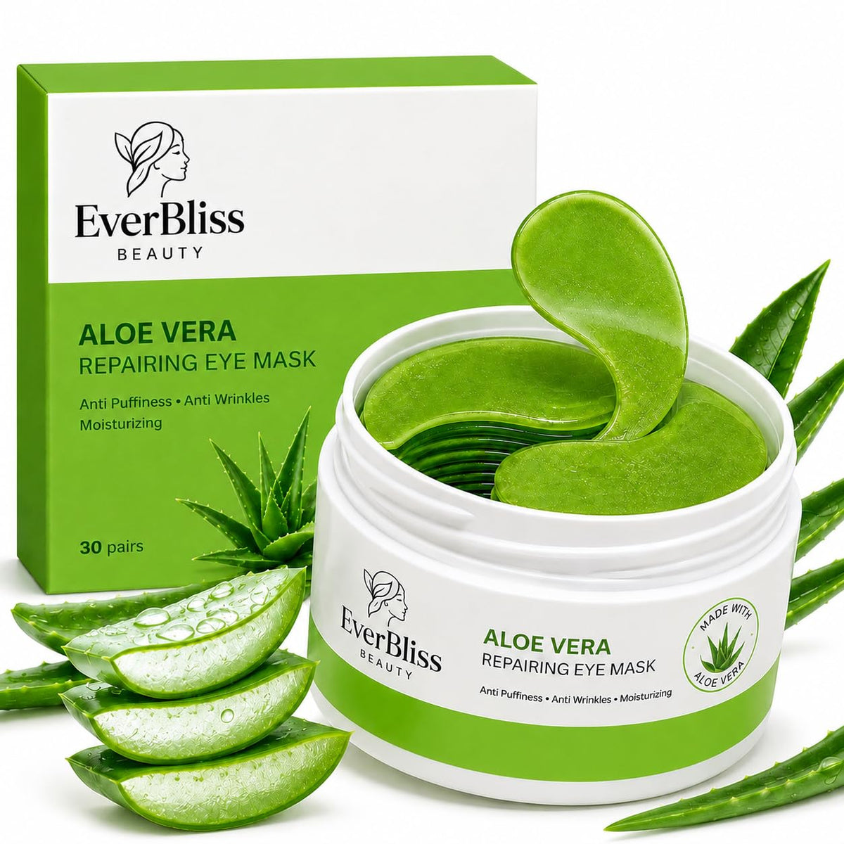 EverBliss Beauty outer packaging showing 60 pairs and value pack convenience