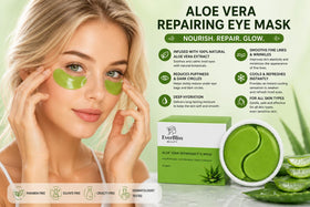 EverBliss Beauty serum texture on fingertip demonstrating hydrating consistency