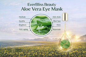 EverBliss Beauty patch size beside fingers for scale and precise coverage