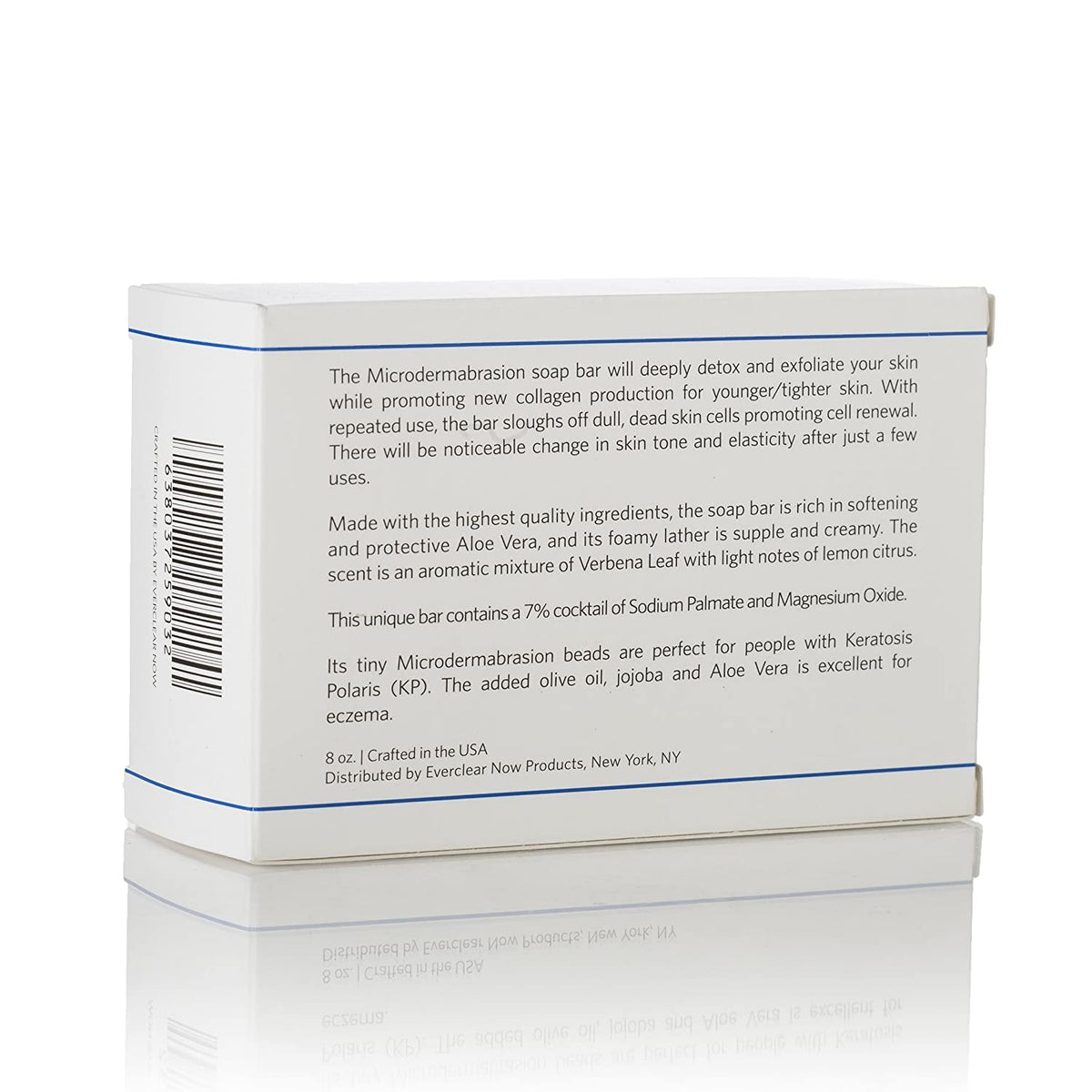 EVERCLEARNOW scrub being massaged onto arm to reduce bumps