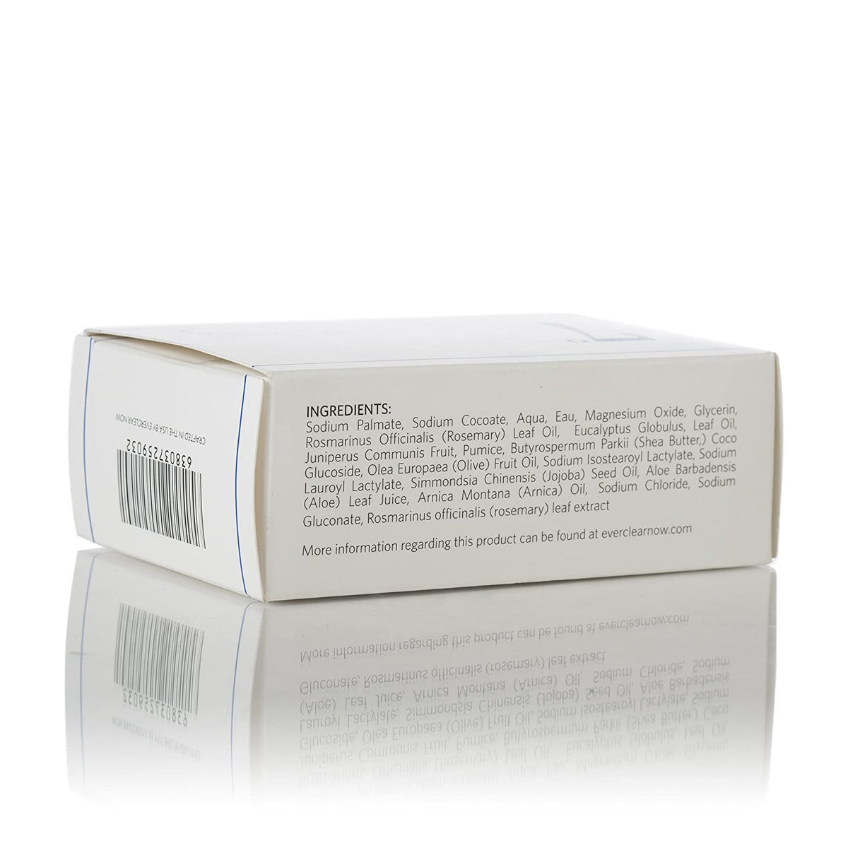 EVERCLEARNOW product beside common toiletries to show scale