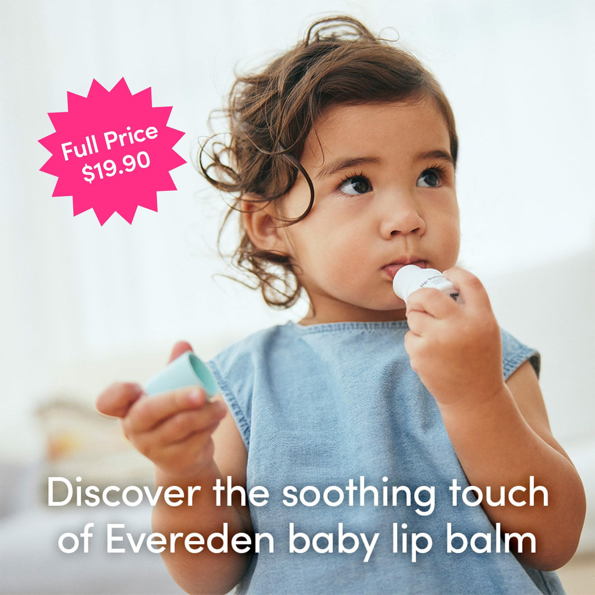 Evereden ingredient display with jojoba oil highlighting natural moisturizers