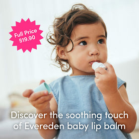 Evereden ingredient display with jojoba oil highlighting natural moisturizers