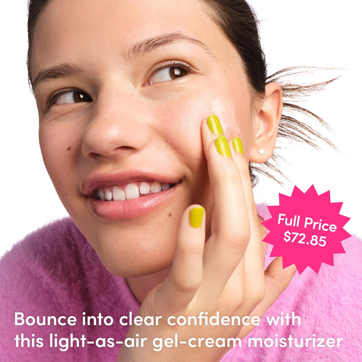 Evereden balancing jelly cleanser pump close-up highlighting gentle dispensing benefit