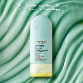Evereden green kaolin clay texture detail illustrating gentle detox effect
