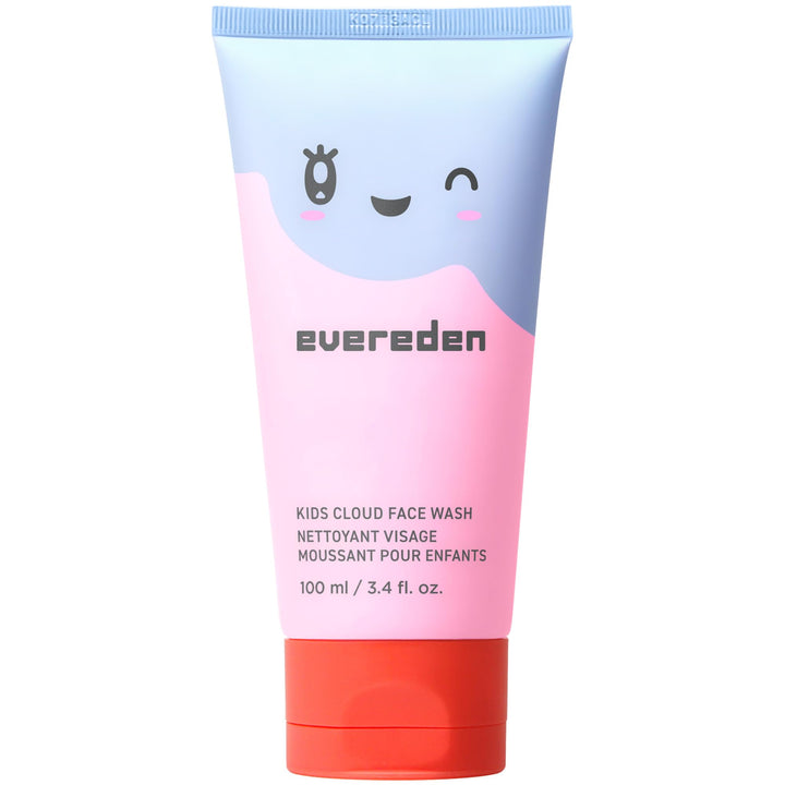 Evereden front packaging showing playful kid-friendly tube and Tropical Sorbet scent benefit