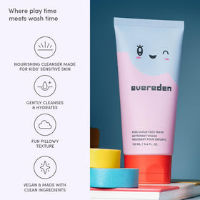 Evereden creamy cloud texture closeup illustrating soft foam that cleans gently