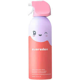 Evereden front label showing Coconut Splash benefits for gentle cleansing