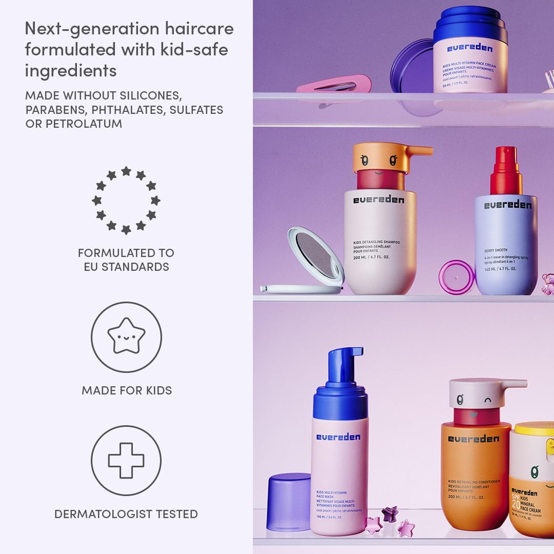 Evereden conditioner texture shot highlighting hydration and improved manageability