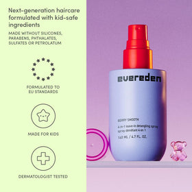 Evereden detangler with argan oil and peptides emphasizing nourishment