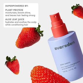 Evereden detangler size comparison next to hand, travel-friendly and convenient