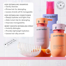 Evereden kids face wash close-up pump showing gentle cleansing for sensitive skin
