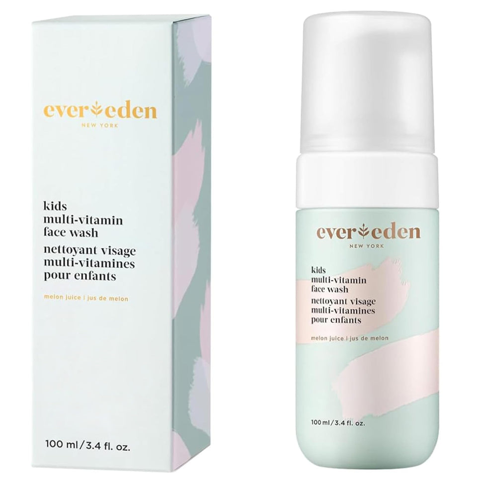 Evereden bottle front packaging showing clean kid-friendly design and gentle formula