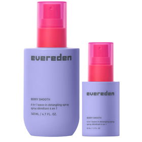 Evereden front packaging showing left full bottle and right mini for convenience