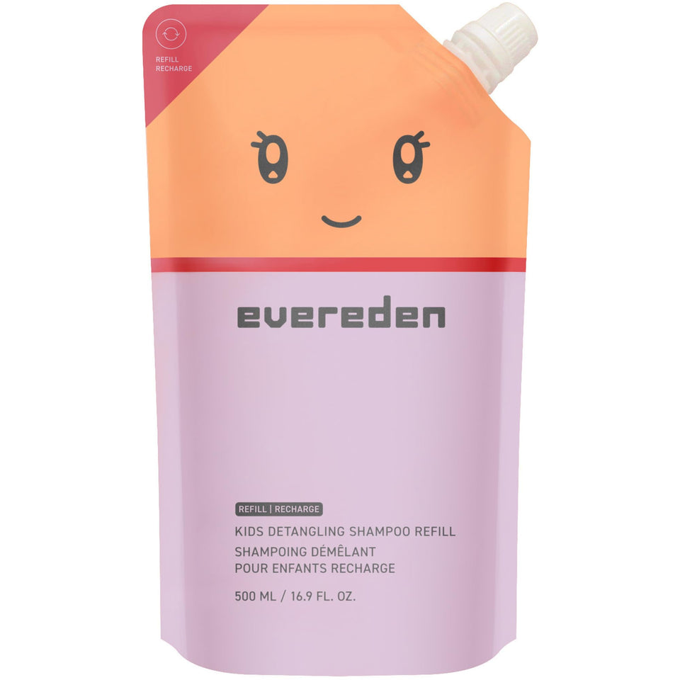Evereden front packaging refill showing bottle and brand, highlights gentle formula
