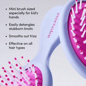 Evereden product label close-up with clean-ingredient and tear-free claims