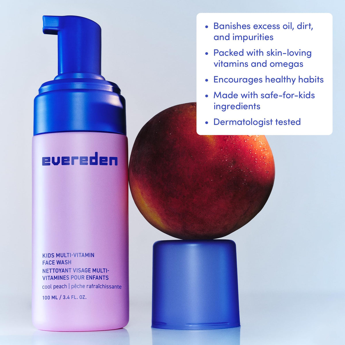 Evereden ingredient texture with coconut water detail emphasizing hydration support
