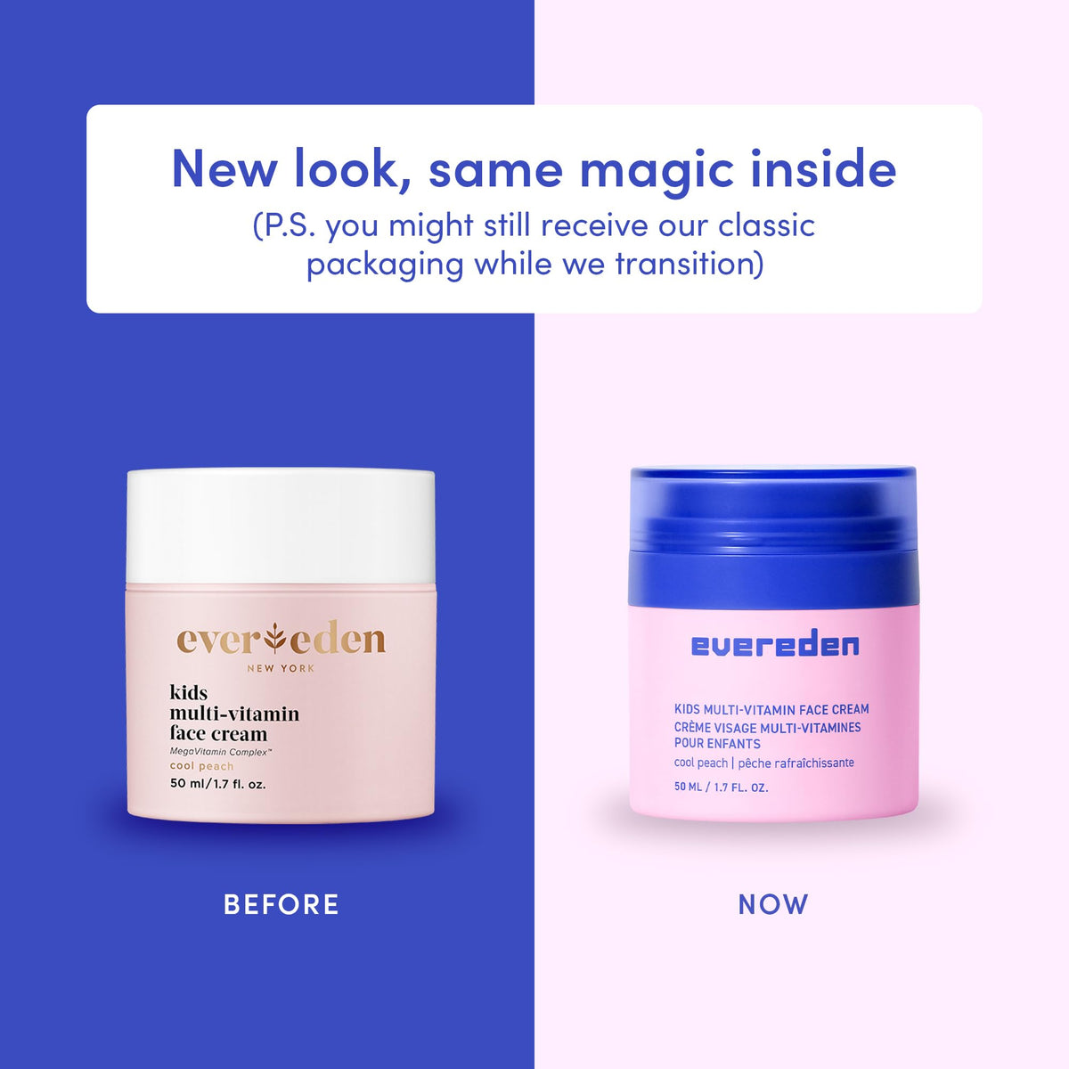 Evereden leave-in spray used on child hair to detangle and refresh