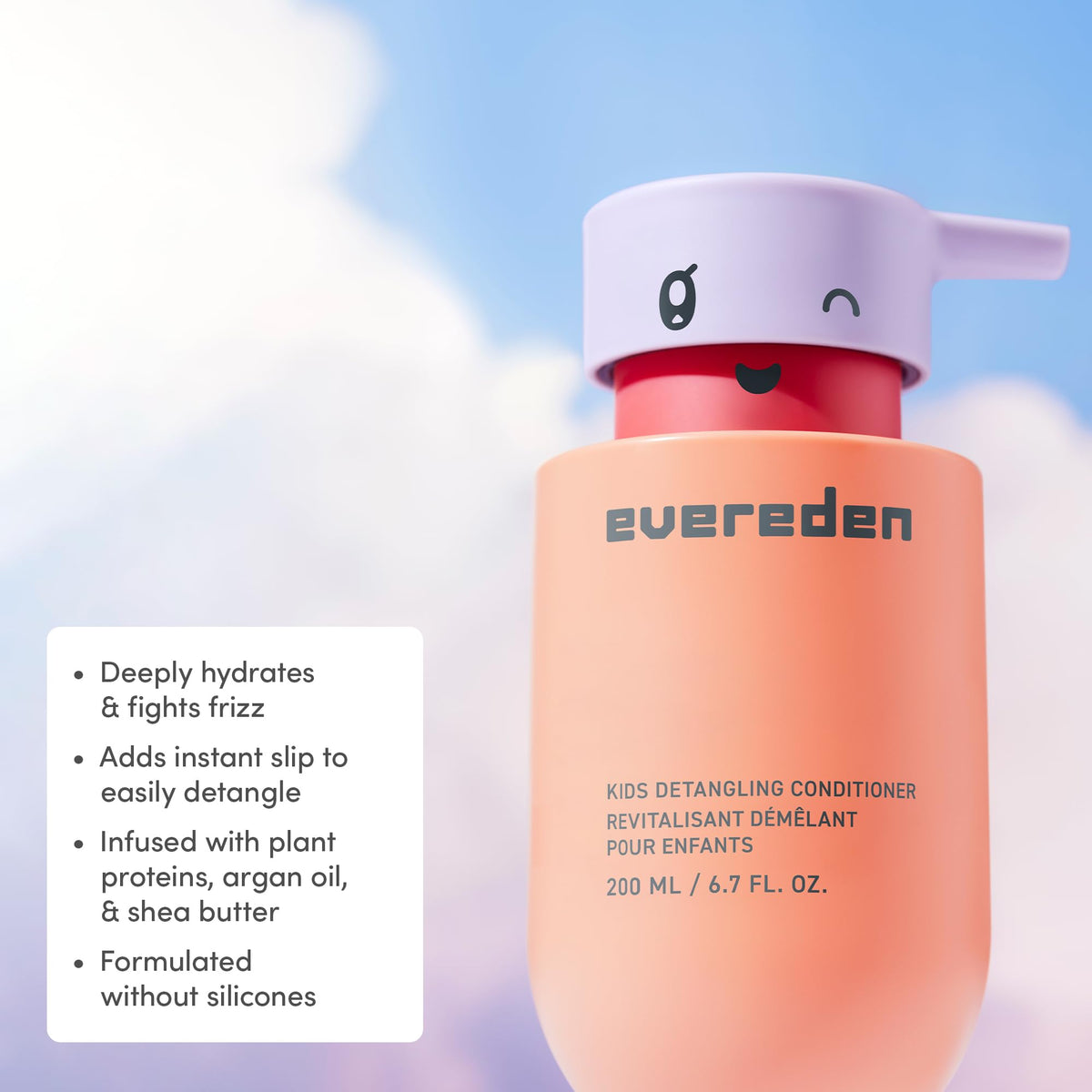 Evereden pump nozzle close-up for easy, controlled dispensing