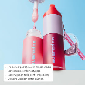 Evereden Sakura Pink tube macro showing gentle tint and smooth applicator tip