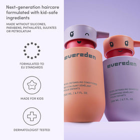 Evereden bottle in an adult hand to show size and kid-friendly portion