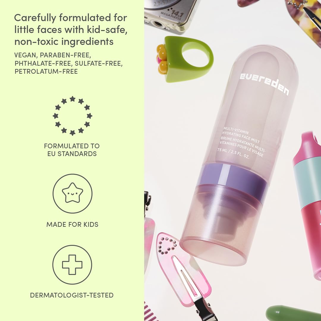 Evereden bottle in hand showing compact travel-friendly size