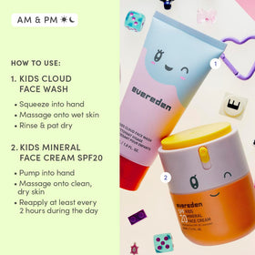 Evereden mineral cream near sunhat showing outdoor sun protection