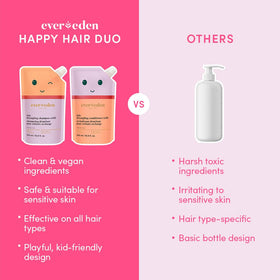 Evereden conditioner texture close-up highlighting smooth consistency and slip benefits