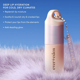 Evereden oil drop texture detail showing lightweight nourishing finish