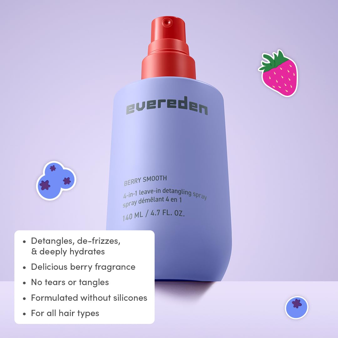 Evereden travel bag open with products organized for easy packing