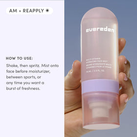 Evereden travel pouch ready mist convenient for on-the-go hydration