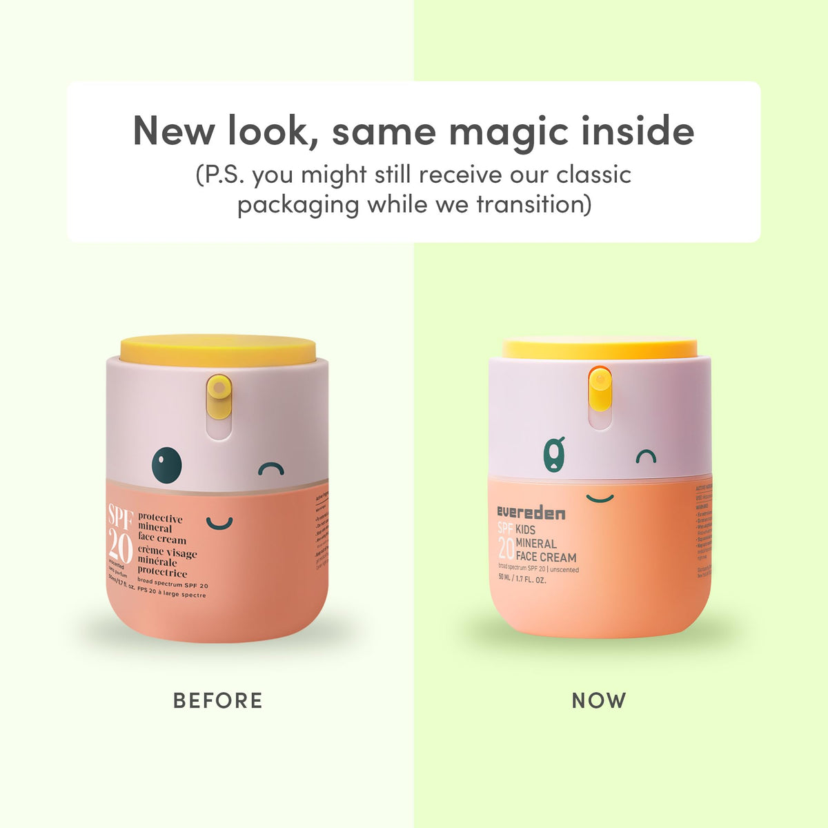 Evereden zinc oxide ingredient visual showing mineral sun protection benefit