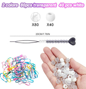 Everfunny beader tool and beads ready for quick threading benefit