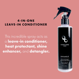 everlong leave-in texture on palm highlighting lightweight feel