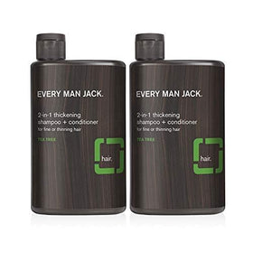 Every Man Jack back label with ingredients list visible to check natural and no-paraben benefits