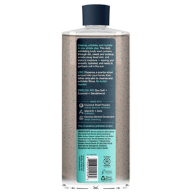 Every Man Jack lifestyle beach shower scene conveying tropical scent escape