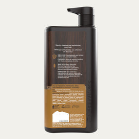 Every Man Jack applied to beard and hair showing dual-purpose convenience benefit