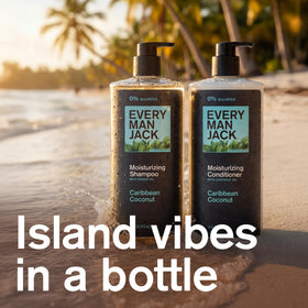Every Man Jack label close-up highlighting ingredient transparency and trust