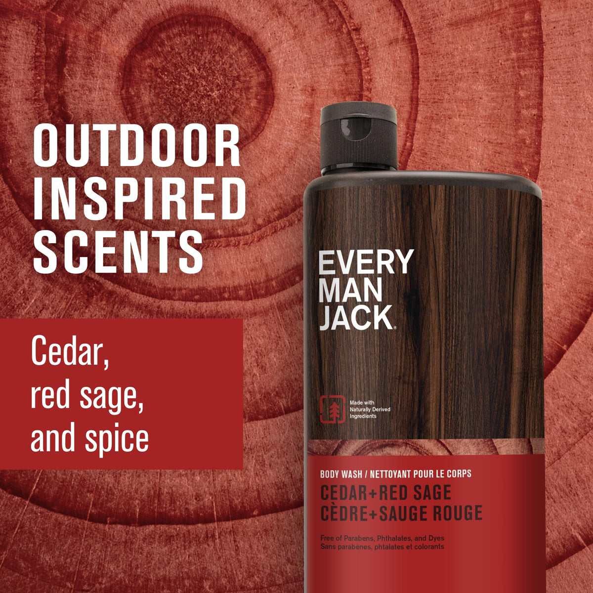 Every Man Jack lathered foam texture showing gentle cleansing action