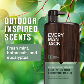 Every Man Jack close-up foam texture showing rich lather and gentle cleansing
