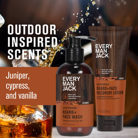 Every Man Jack lotion texture close-up showing lightweight hydration benefit