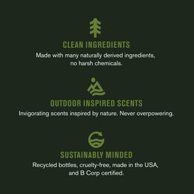 Every Man Jack ingredient list focus showing naturally derived surfactants
