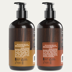 Every Man Jack bottle paired with beard oil illustrating complete routine
