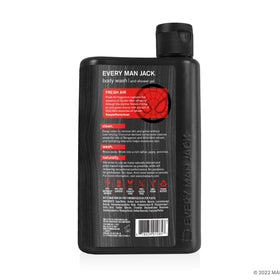 Every Man Jack lifestyle outdoor shot showing active use and fresh adventurous scent